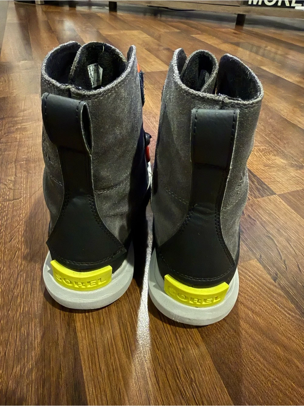 Sorel Kids Explorer Waterproof lace-up boots (size 5)